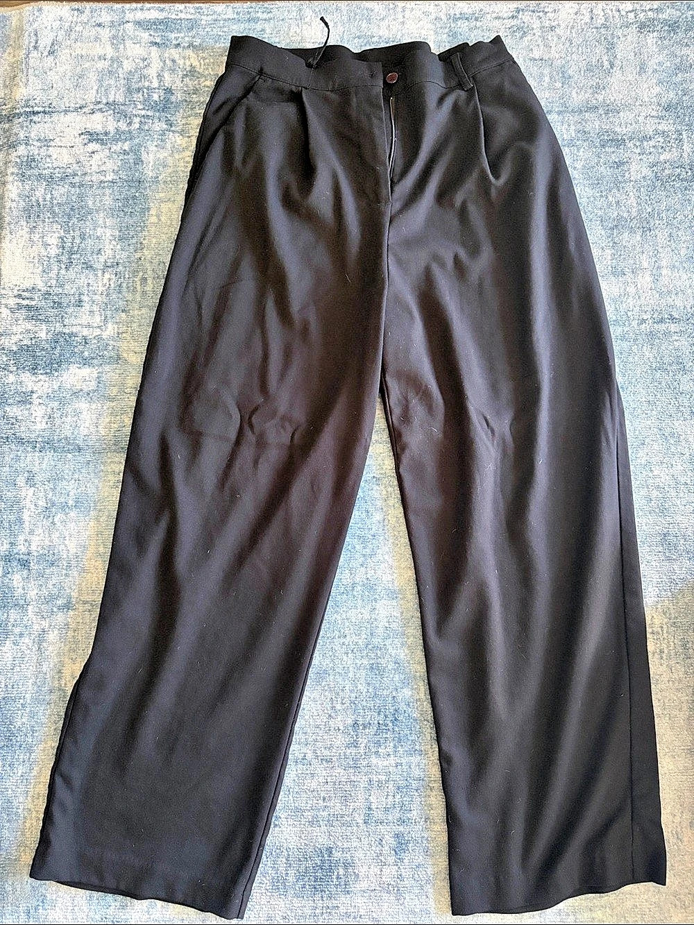 Black Straight Leg Pants Like New